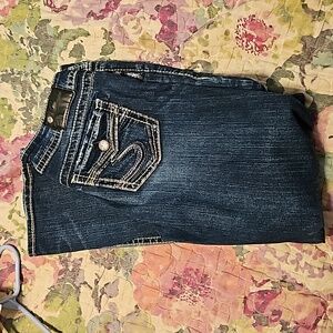Silver Suki Mid Slim Boot Cut Jeans 29/31